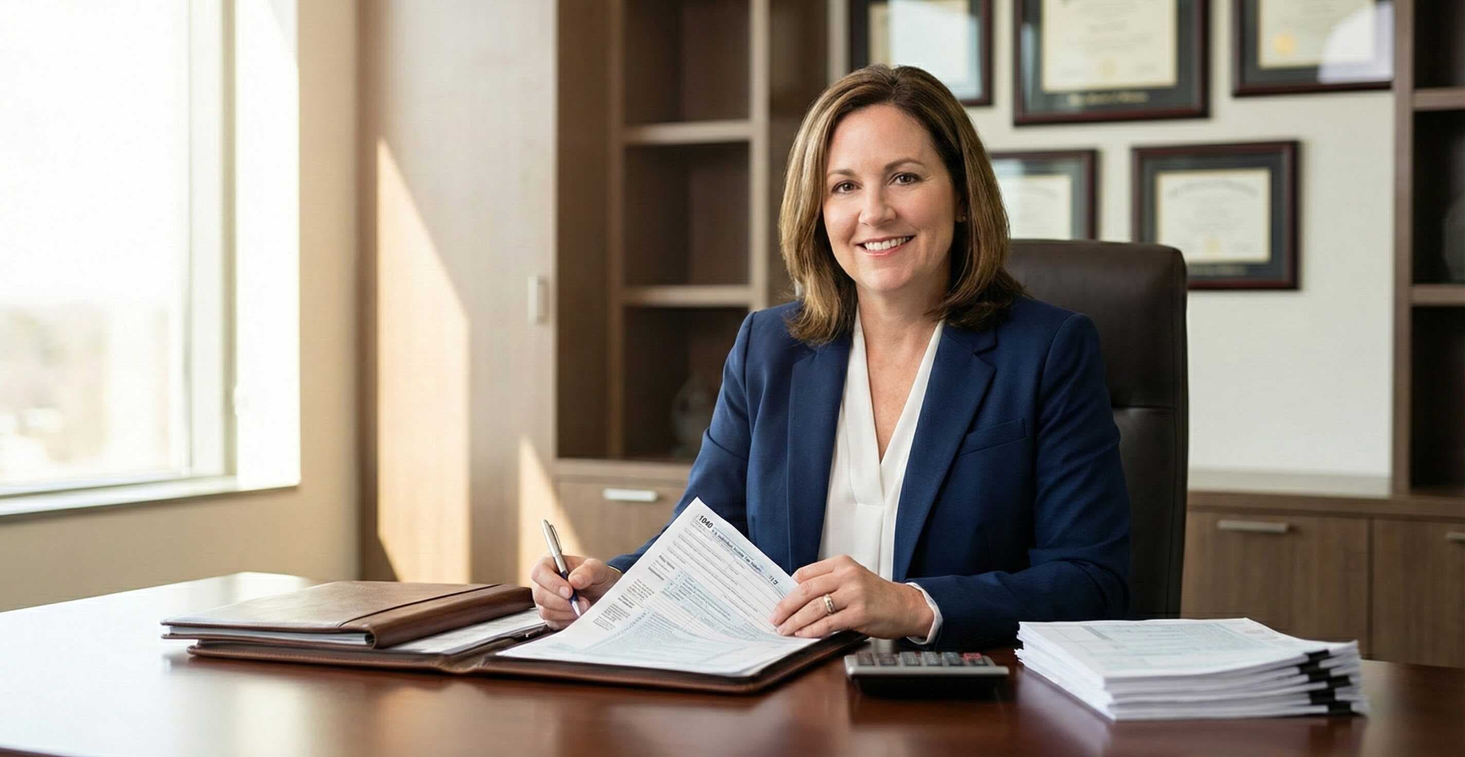 Tax preparation hero